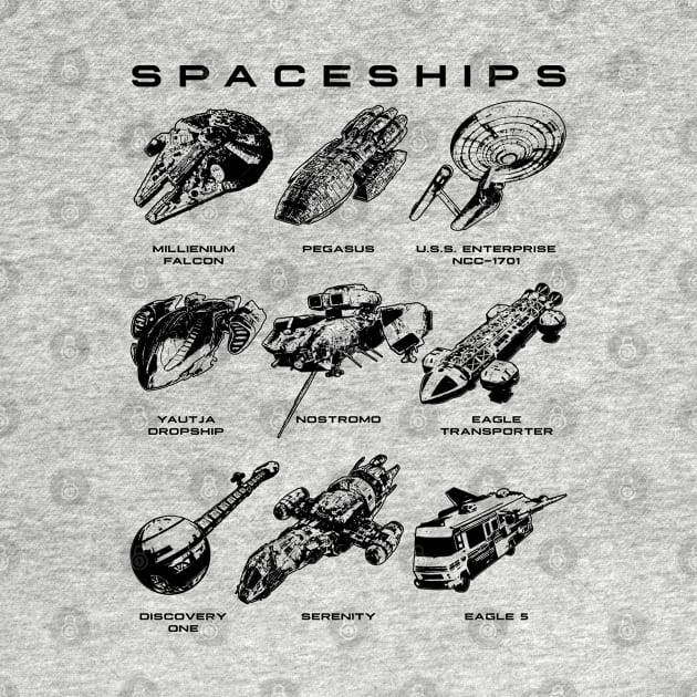 STAR TREK SCIENCE FICTION SPACESHIPS 2.0 by ROBZILLA